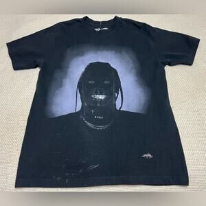 Travis Scott UTOPIA Circus Maximus Tour Merch I KNOW Black T Shirt MEDIUM
